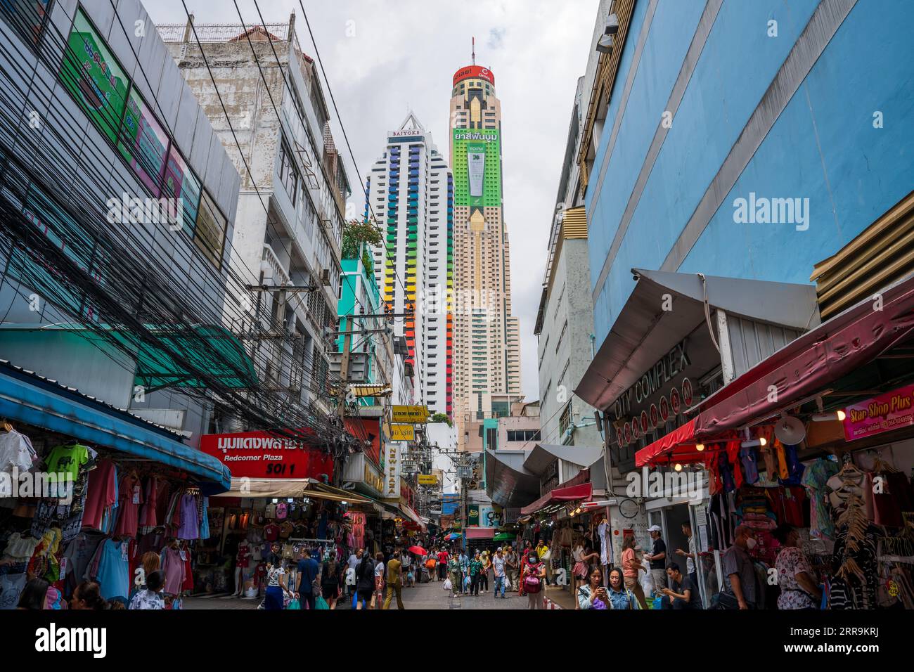 La Torre Baiyoke di Bangkok in Thailandia e Asia Foto Stock