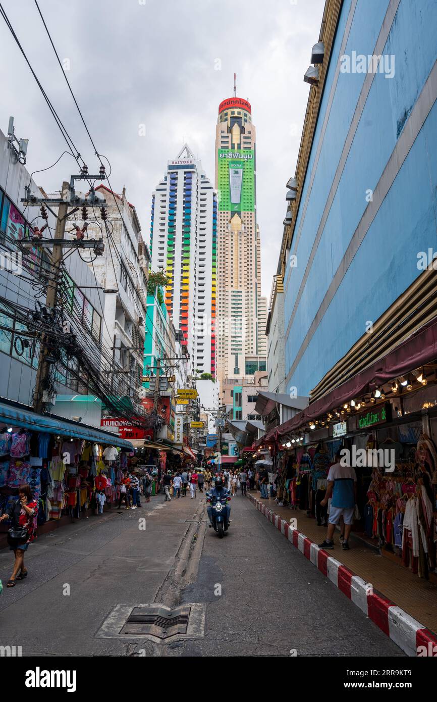 La Torre Baiyoke di Bangkok in Thailandia e Asia Foto Stock