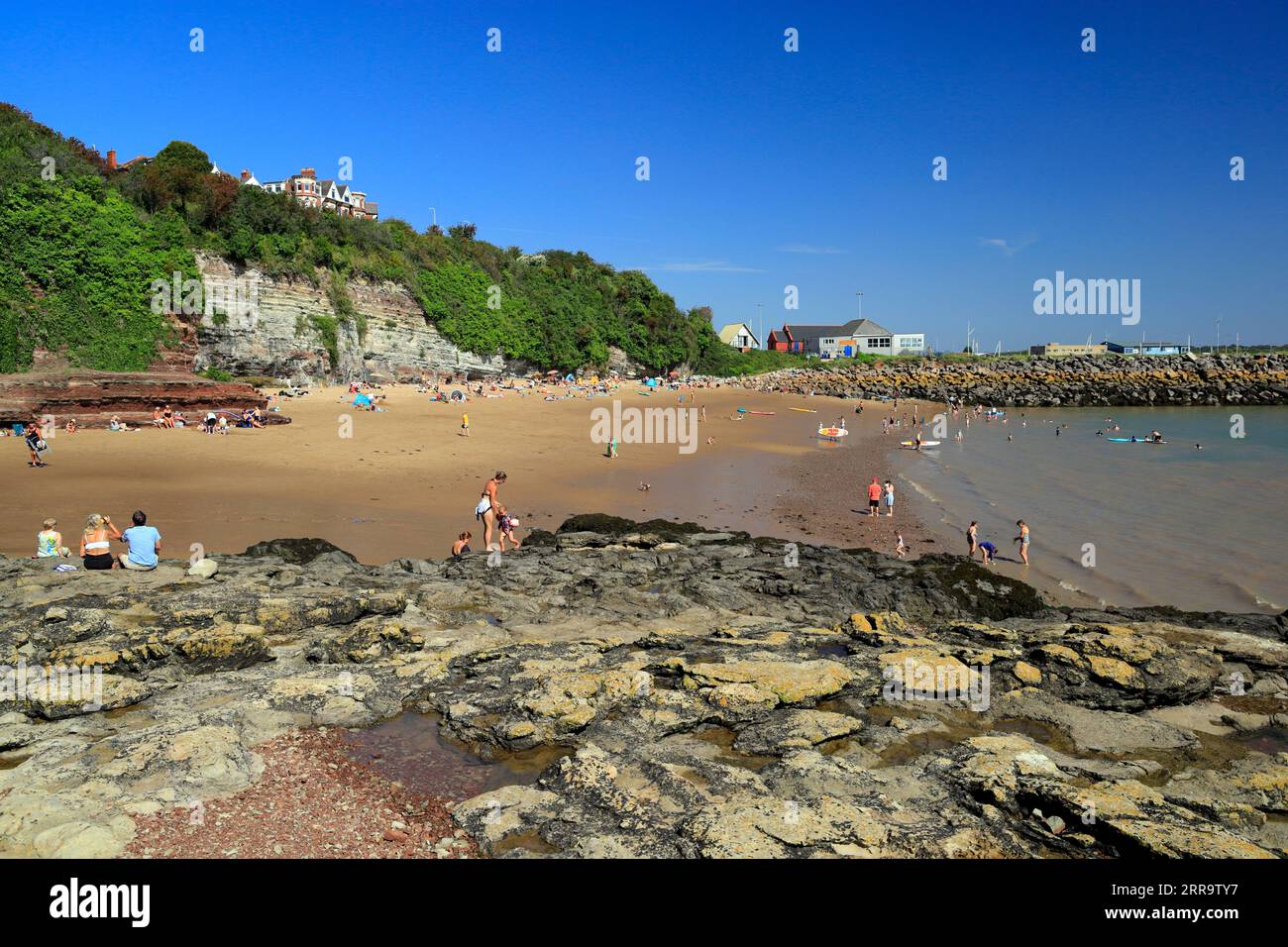 Jacksons Bay, Barry Island, vale of Glamorgan, Galles del Sud, Regno Unito. Foto Stock