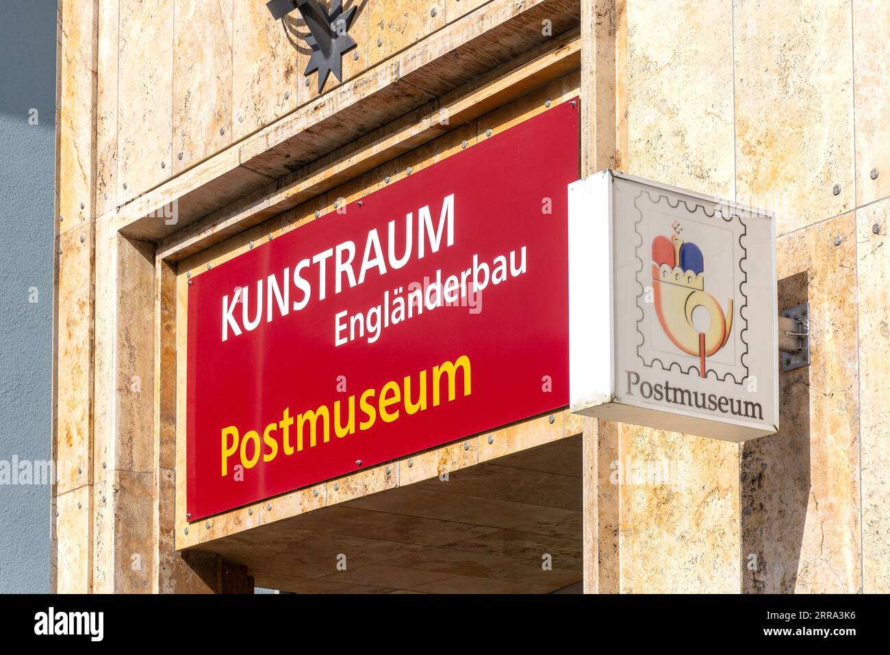 Postmuseum Vaduz (Museo postale), Städtle, Vaduz, Principato del Liechtenstein Foto Stock