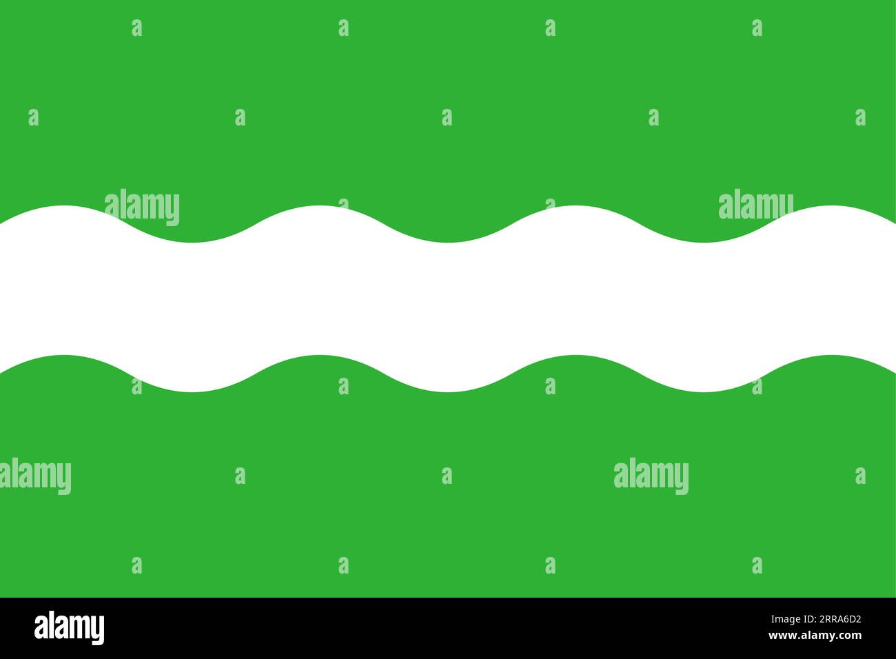 Bandiera del comune di Bunnik (provincia di Utrecht, Regno dei Paesi Bassi, Olanda) Illustrazione Vettoriale