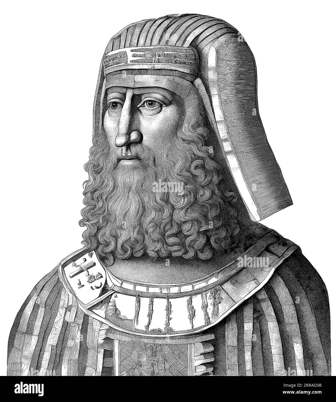 Nabucodonosor il grande, Nabucodonosor II Illustrazione Vettoriale