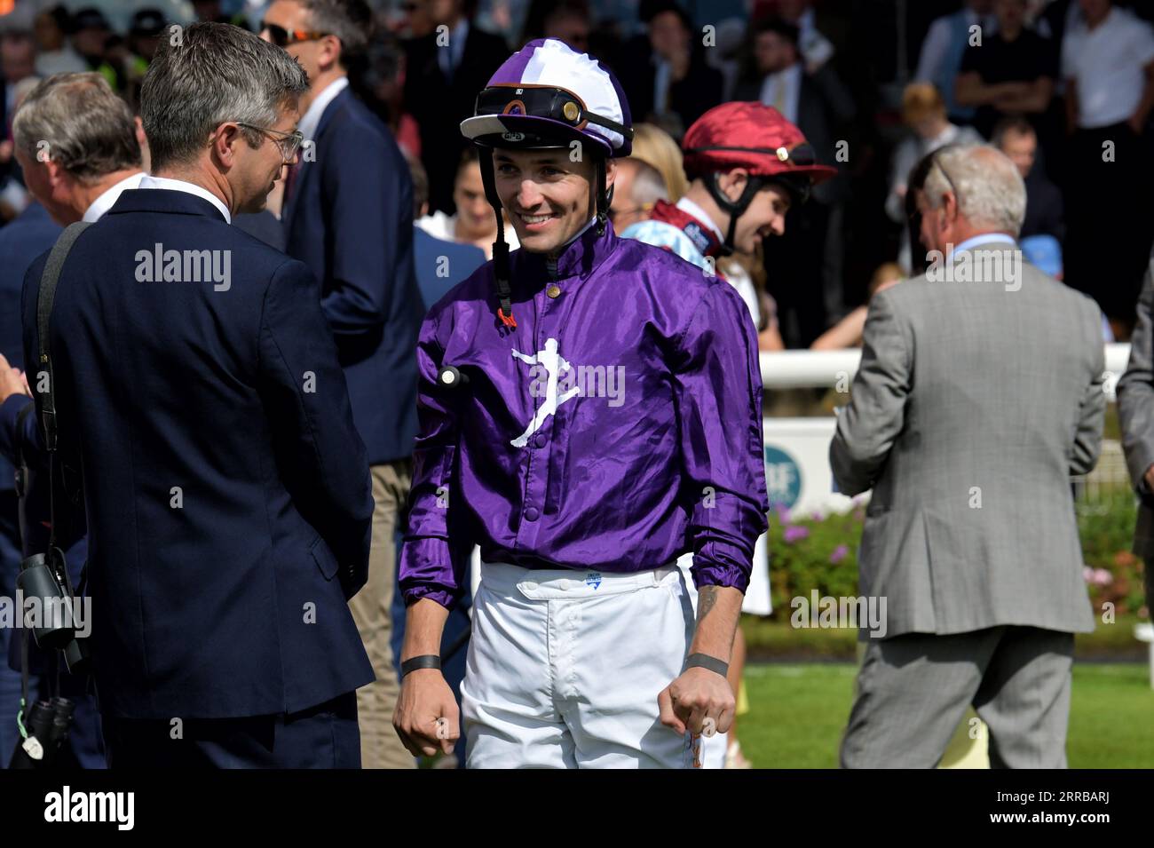 Kevin Scott jockey Foto Stock