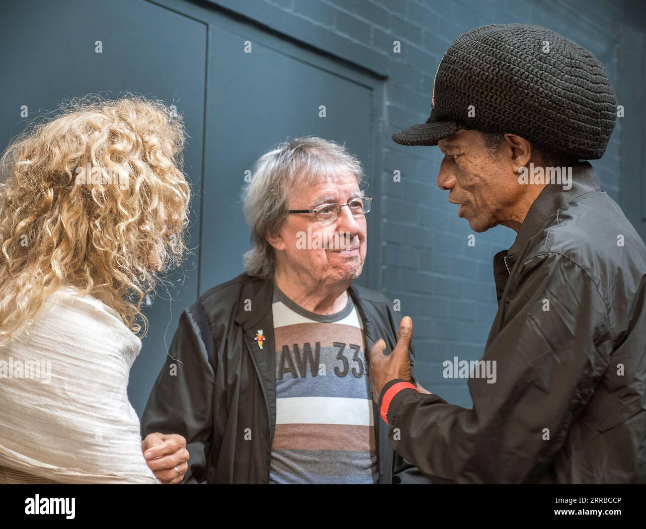 Per celebrare l'inaugurazione della peste di Eddy Grants sulla "Music Walk of Fame" a Camden Town. Un evento al Forge Camden. Un pomeriggio con Eddy' Foto Stock