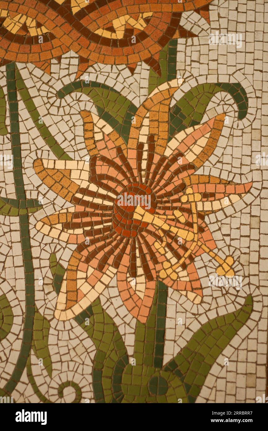 ceramiche con antico stile venecitas della chiesa cattedrale di buenos aires Foto Stock