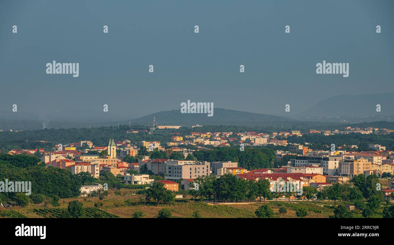 Medjugorje è una piccola località del comune di Citluk, oggi parte del Canton Erzegovina-Narenta, Federazione di Bosnia ed Erzegovina, Bosnia ed Erzegovina e Herz Foto Stock