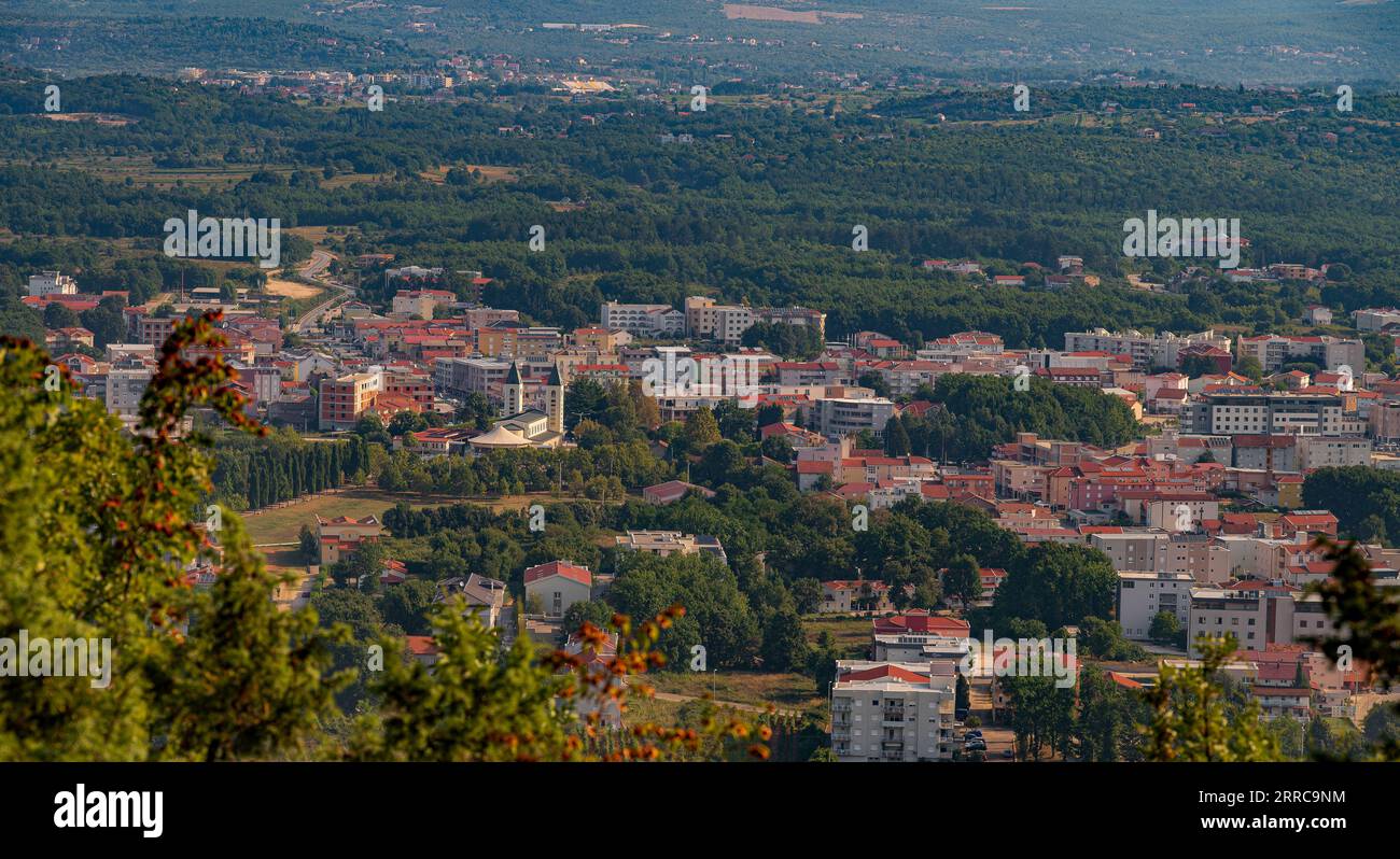 Medjugorje è una piccola località del comune di Citluk, oggi parte del Canton Erzegovina-Narenta, Federazione di Bosnia ed Erzegovina, Bosnia ed Erzegovina e Herz Foto Stock