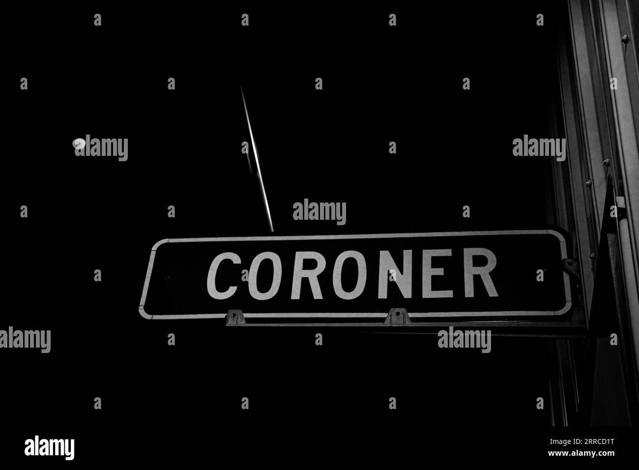 Indagini forensi Foto Stock