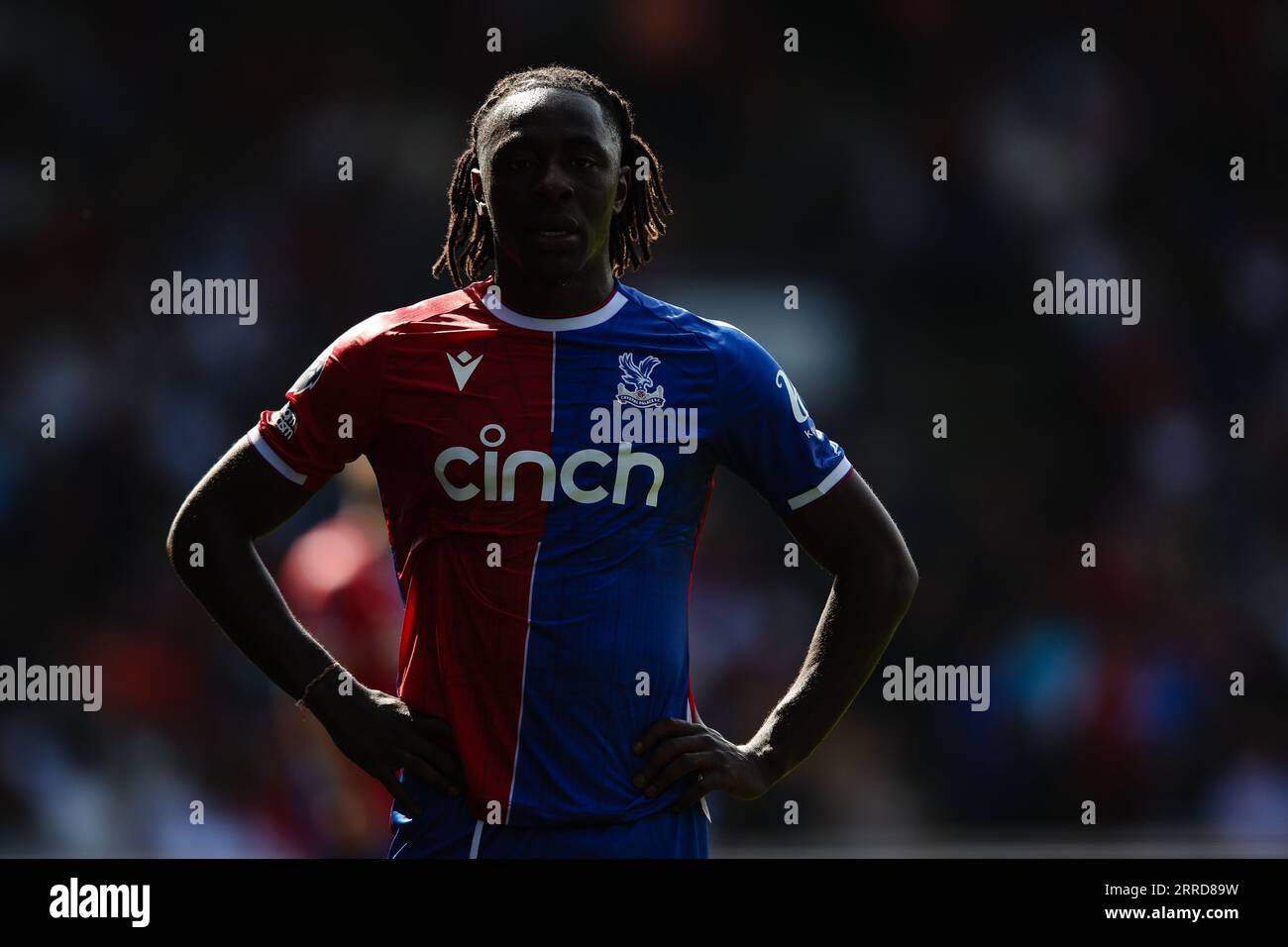 LONDRA, Regno Unito - 3 settembre 2023: L'Eberechi Eze del Crystal Palace si presenta durante la partita di Premier League tra Crystal Palace F.C. e Wolverhampton Wand Foto Stock