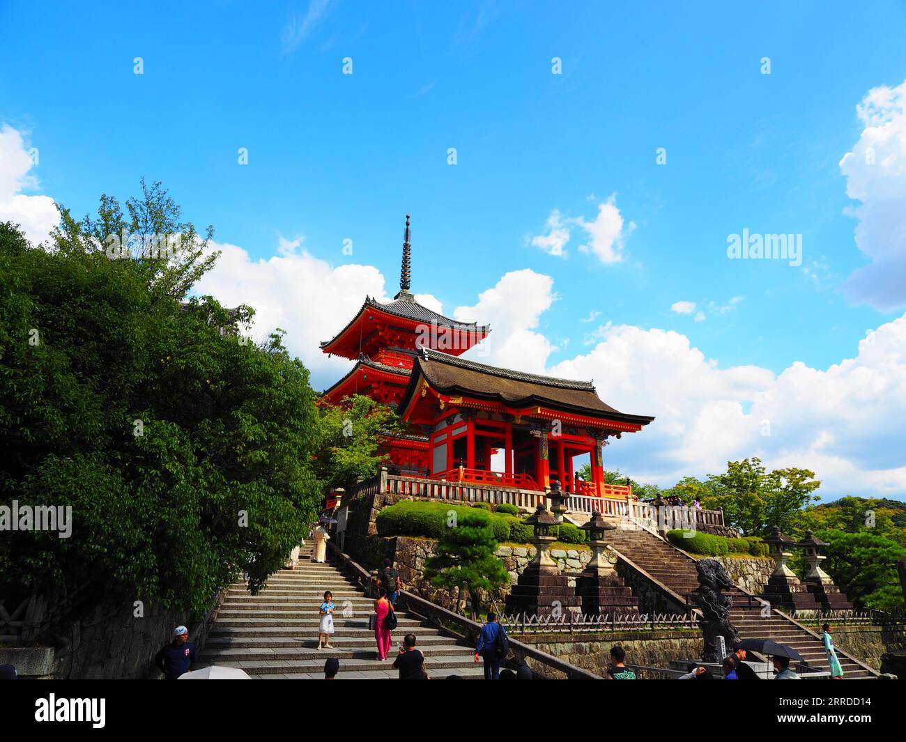 Kyoto, Giappone - Templi, Santuari, mercati e Giardini nella vecchia capitale imperiale e cuore culturale del Giappone Foto Stock