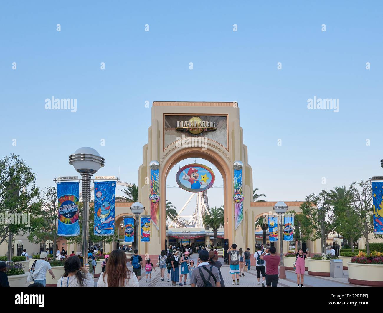 Super Ninteno World negli Universal Studio di Osaka Foto Stock