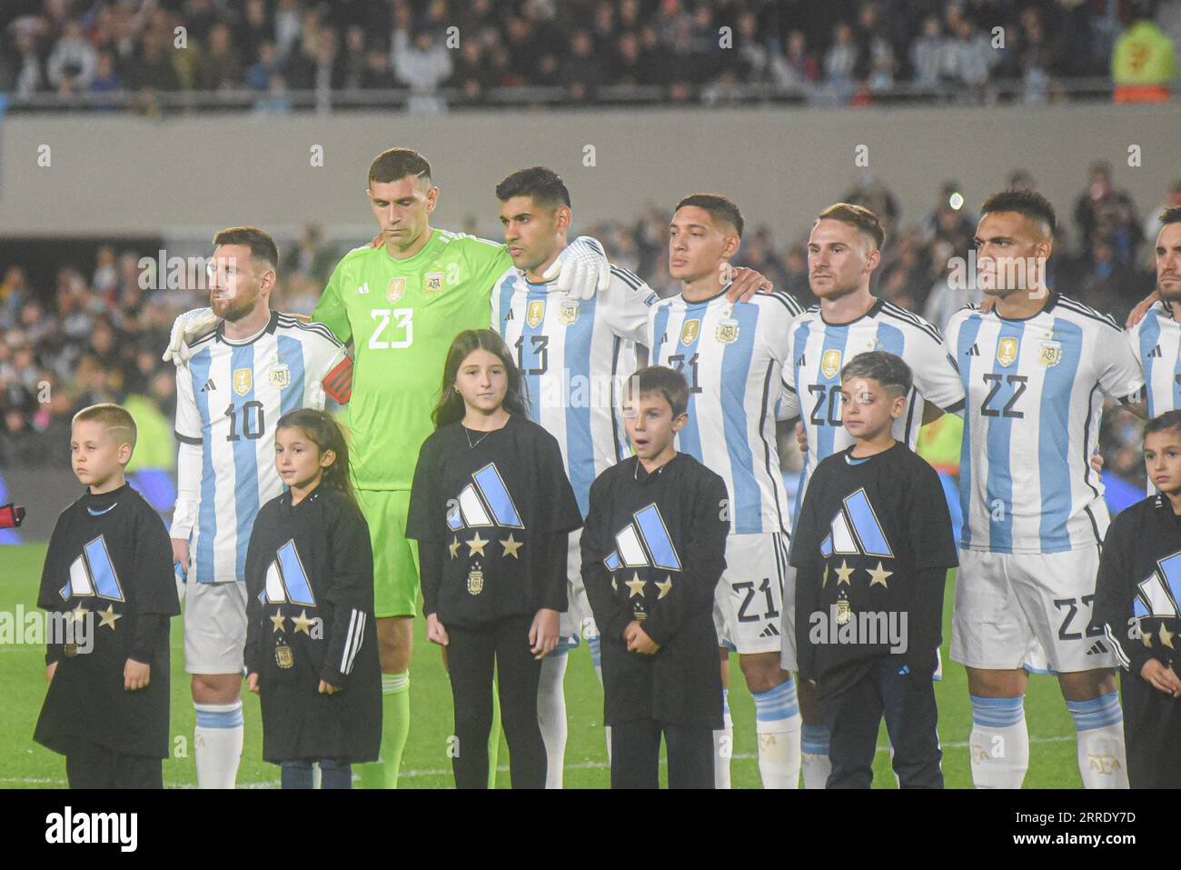 Buenos Aires, Argentina. 7 settembre 2023. Argentina x Ecuador durante una partita di qualificazione alla Coppa del mondo FIFA 2026, a Buenos Aires, Argentina, il 7 settembre 2023 crediti: Gabriel Sotelo/FotoArena/Alamy Live News Foto Stock