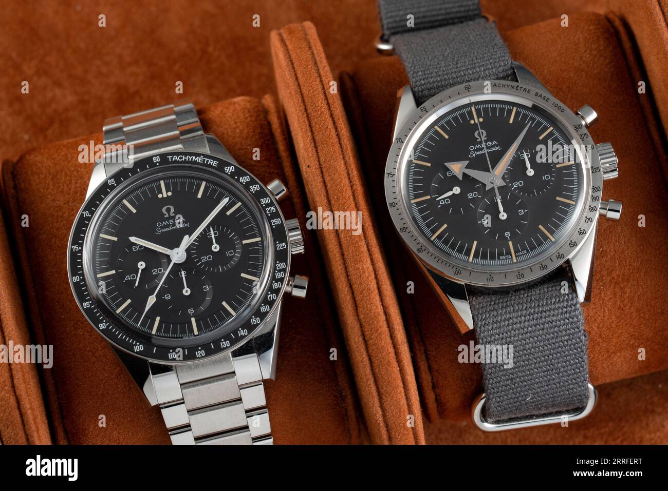 Modelli Omega Speedmaster 321 Foto Stock