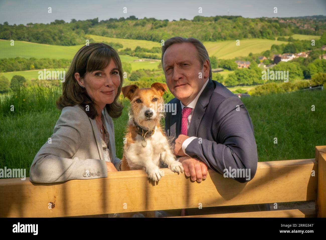Midsomer Murders, le streghe di Angel Rise Foto Stock