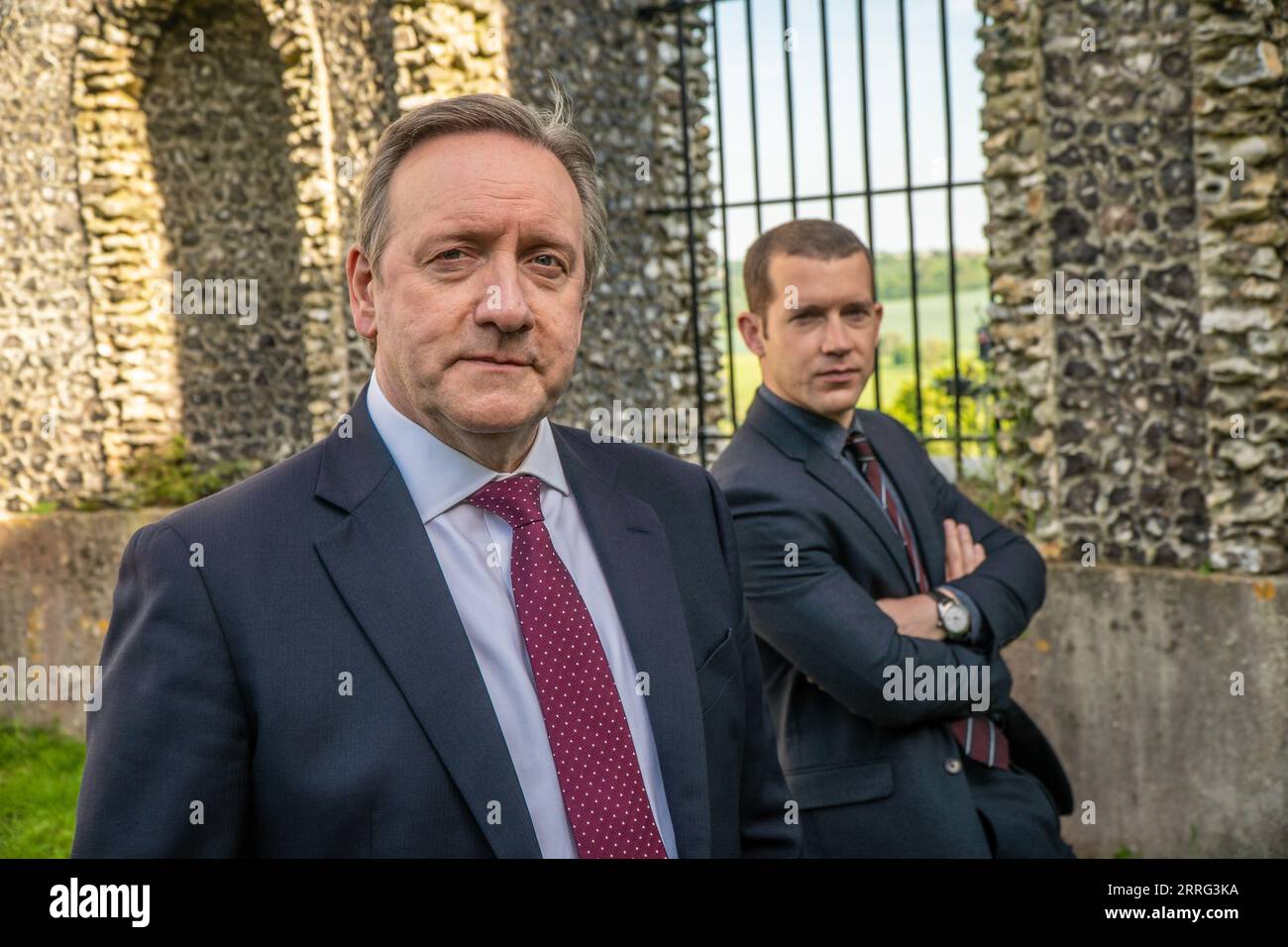 Midsomer Murders, le streghe di Angel Rise Foto Stock