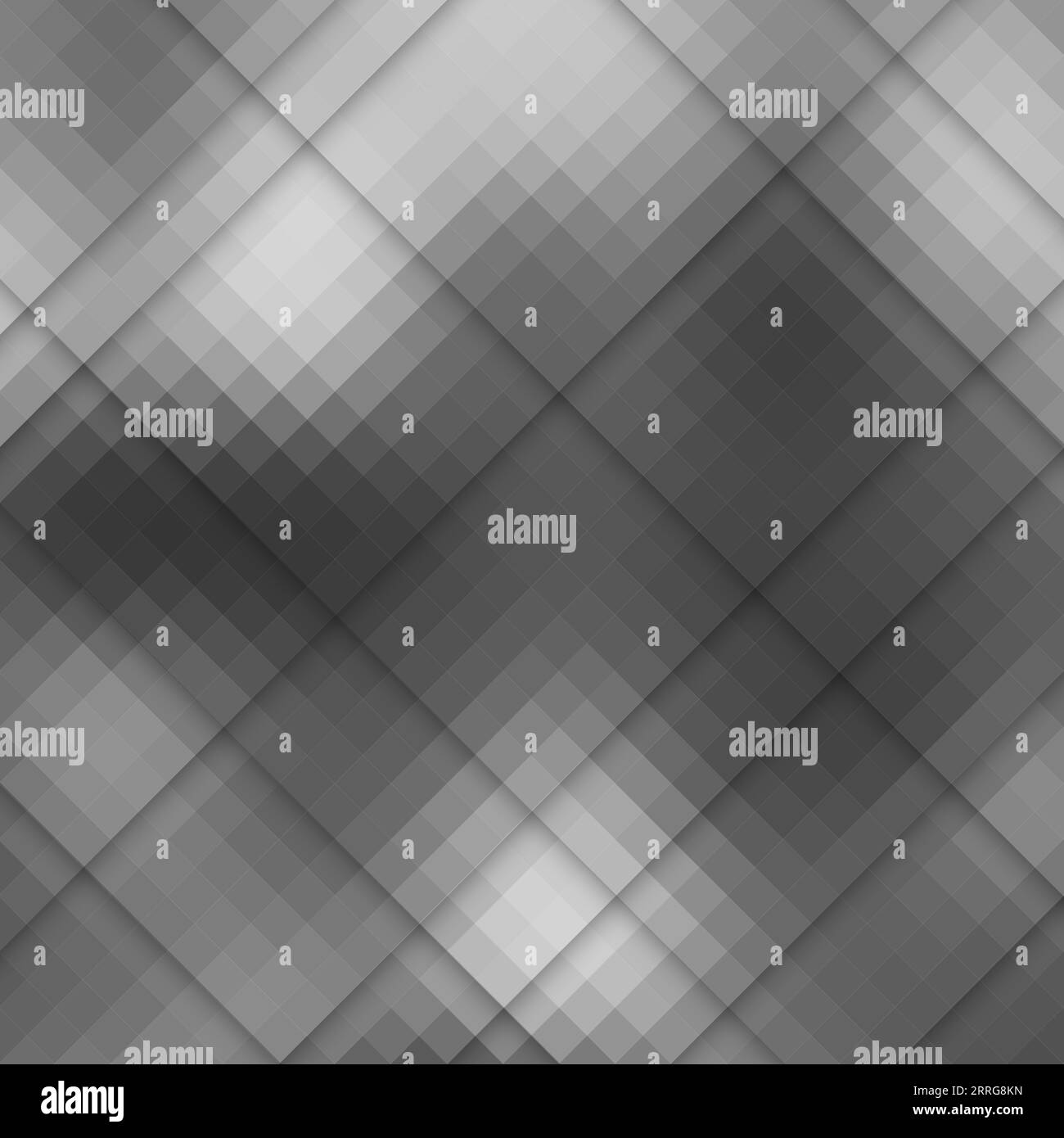 Sfondo in stile pixel monocromatico astratto Illustrazione Vettoriale