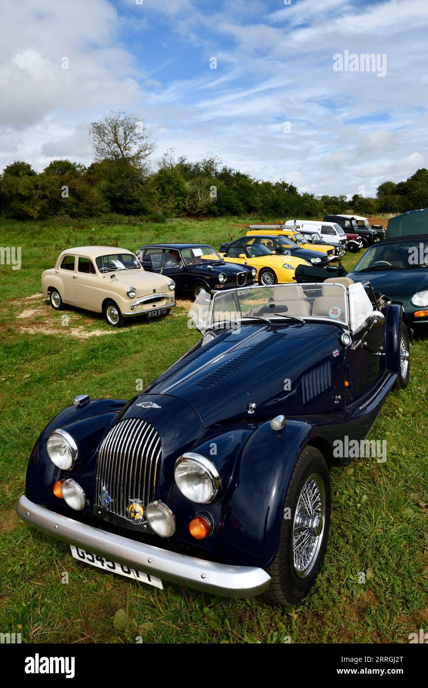 Cotswolds, Regno Unito. 13 agosto 2023. Hook Norton Brewery Classic Car Meeting Oxfordshire Inghilterra regno unito. Foto Stock
