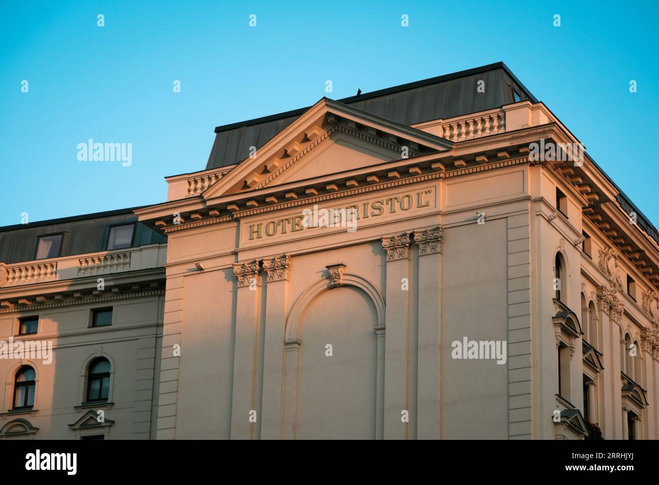 Hotel Bristol Architecture, a Varsavia, Polonia Foto Stock