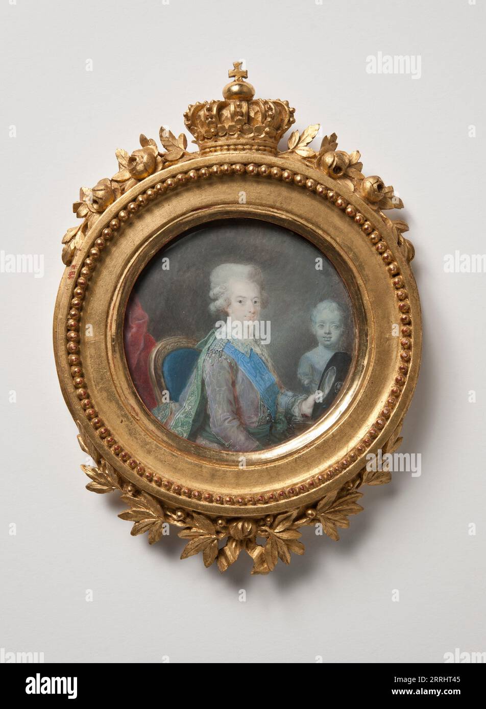 Gustavo III (1746-1792) re di Svezia, Gustavo IV Adolfo, 1778-1837, re di Svezia, 1783. Foto Stock