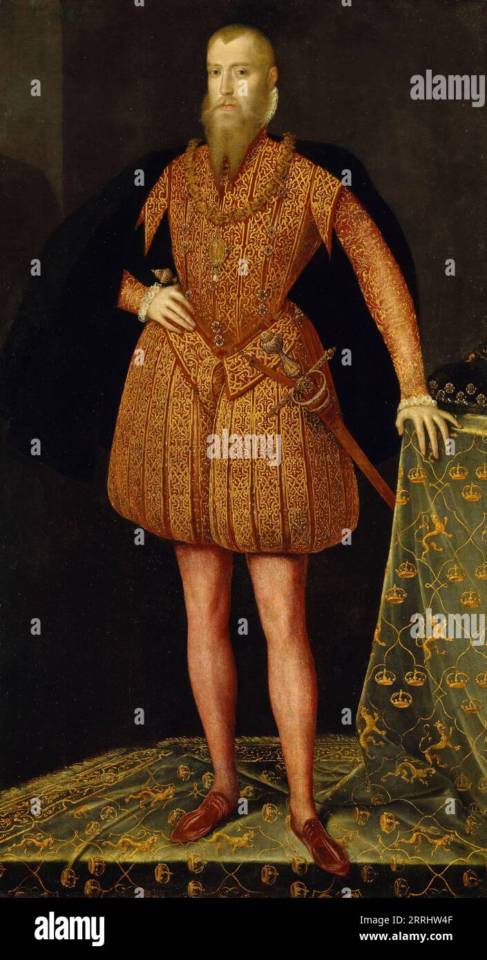 Erik XIV, 1533-1577, re di Svezia, 1561. Foto Stock