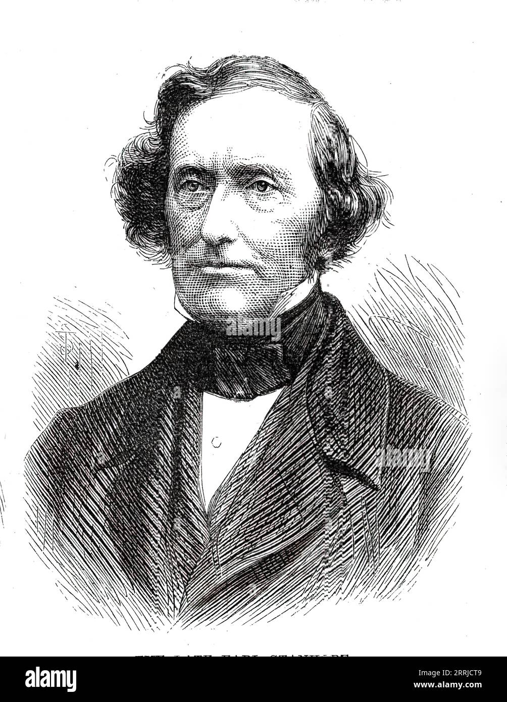 Il defunto conte Stanhope, 1876 anni. Philip Henry Stanhope, quinto conte Stanhope, visconte Stanhope di Mahon, e il barone Stanhope della Parìa di Gran Bretagna... fu per un breve periodo - vale a dire, da dicembre 1834 ad agosto 1835 - Sottosegretario agli affari Esteri nel primo governo di Sir Robert Peel... il defunto conte fu notevole per i suoi gusti artistici e le sue capacità letterarie, ed è stato l'ideatore della National Portrait Gallery e qualche tempo presidente della Literary Fund Association. Fu anche presidente della Society of Antiquaries, membro dell'Academy of Moral and poli Foto Stock