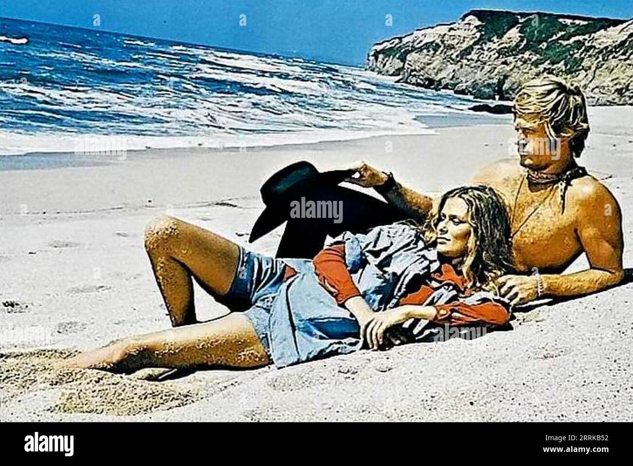 LITTLE FAUSS E BIG HALSY 1970 Paramount Pictures film con Robert Redford e Lauren Hutton Foto Stock