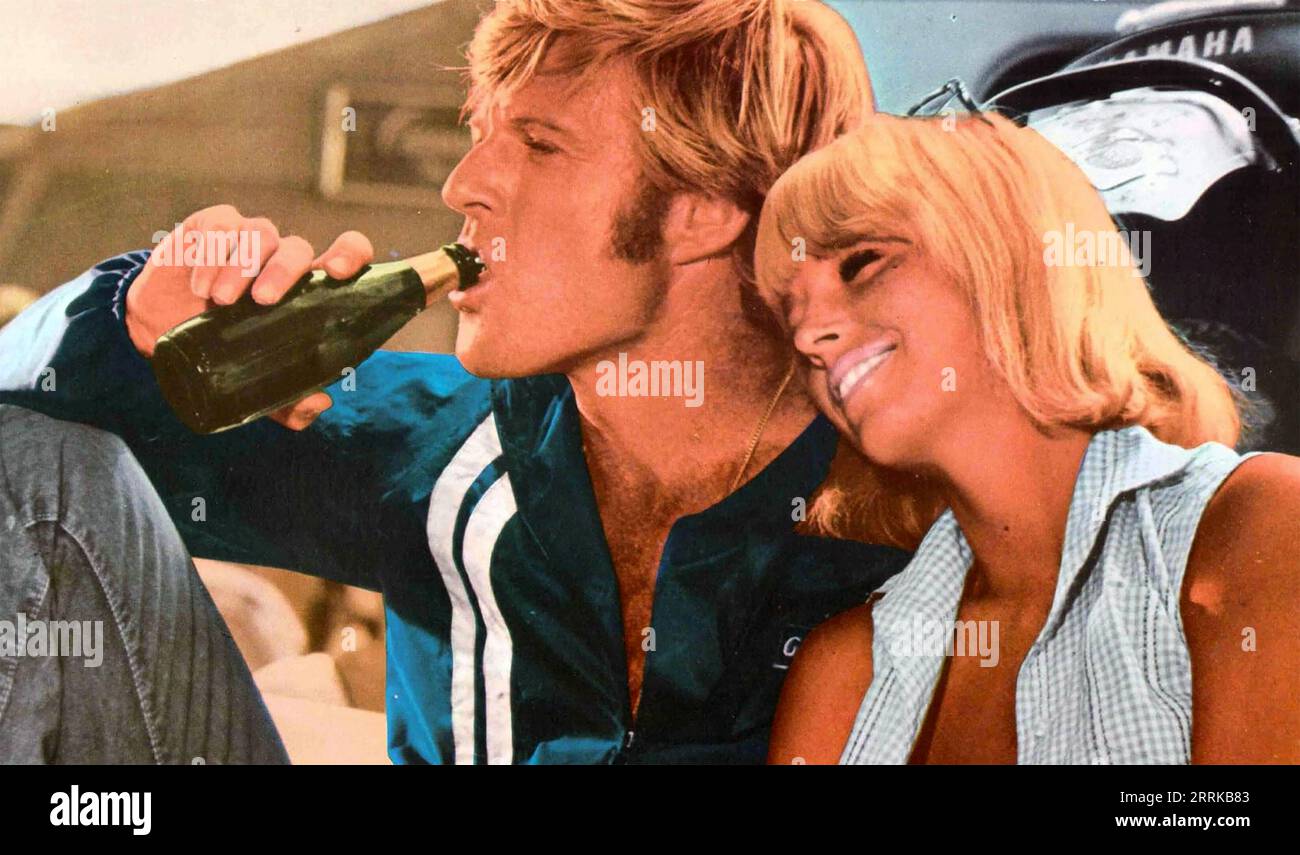 LITTLE FAUSS E BIG HALSY 1970 Paramount Pictures film con Robert Redford ed Erin o'Reilly Foto Stock