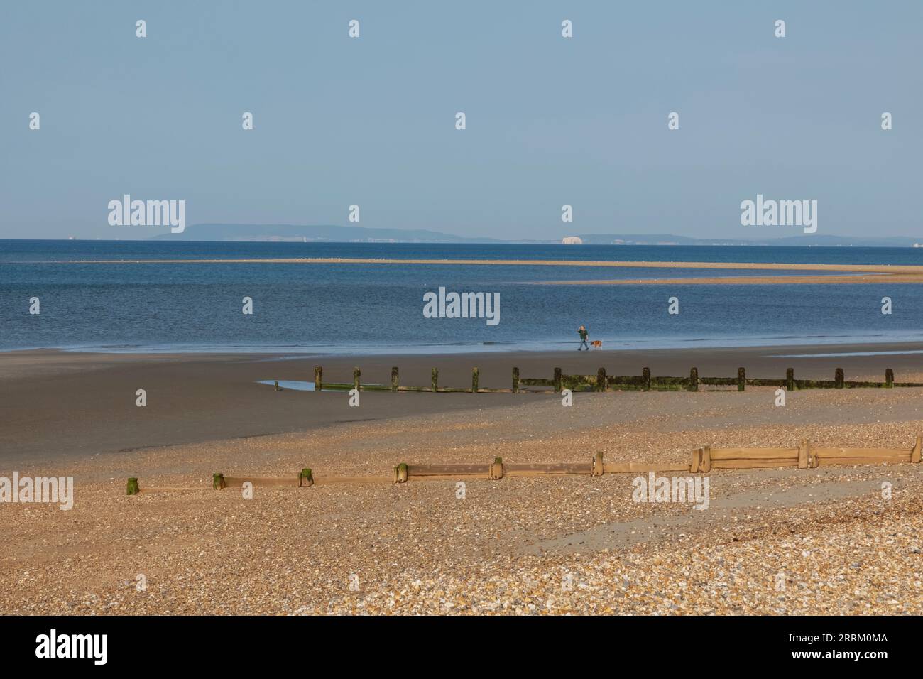 Inghilterra, Sussex, West Sussex, Selsey, Selsey Bill, Selsey Bill Beach Foto Stock