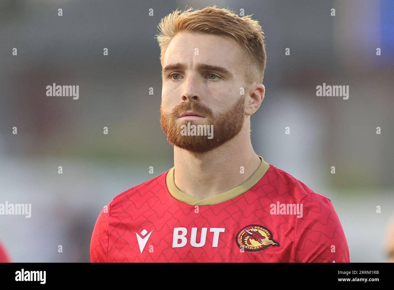 Wakefield, Regno Unito. 8 settembre 2023. BE Well Support Stadium, Wakefield, West Yorkshire, 8 settembre 2023. Betfred Super League Wakefield Trinity vs Catalans Dragons Adam Keighran di Catalans Dragons Credit: Touchlinepics/Alamy Live News Foto Stock