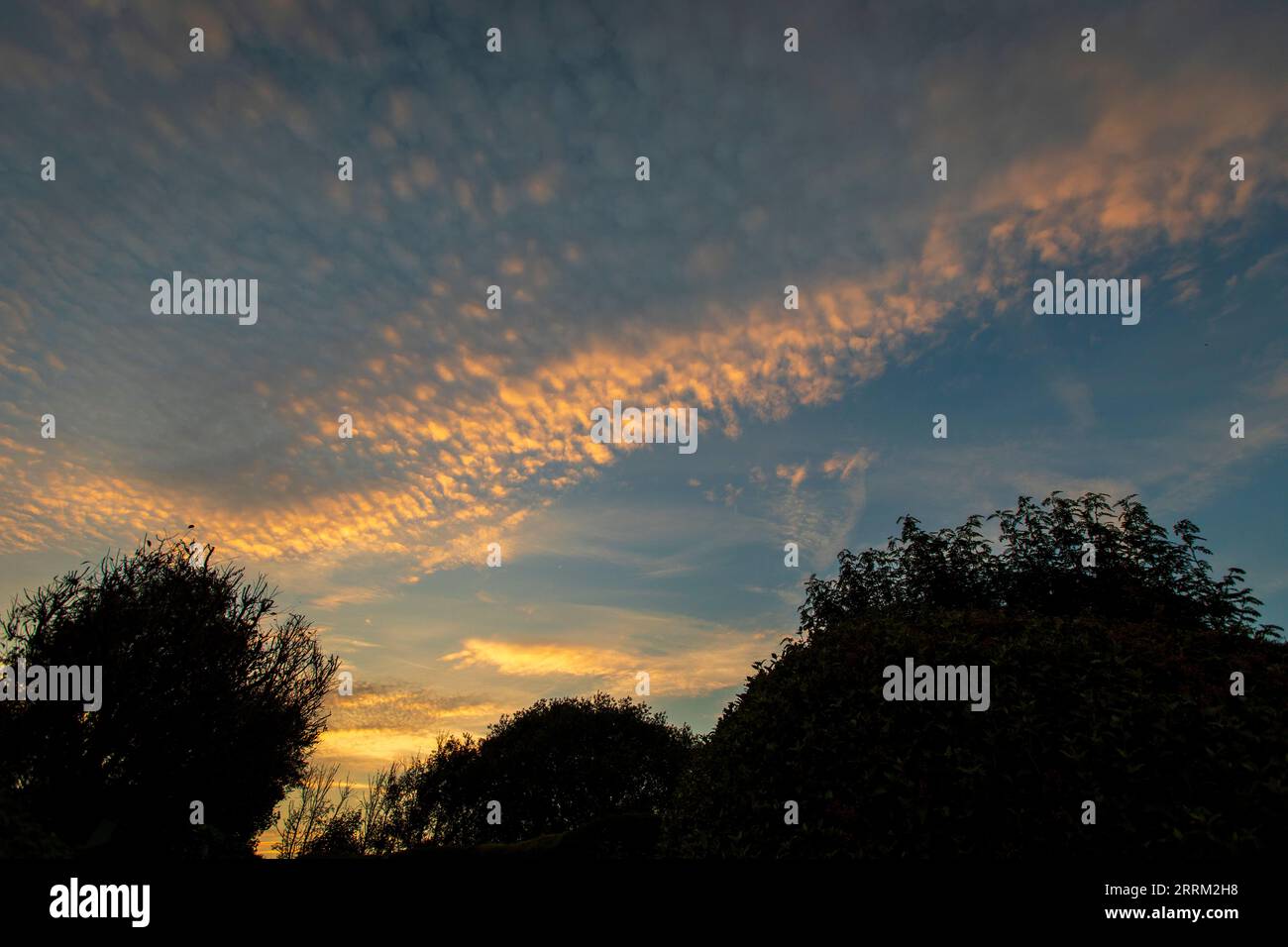 West Yorkshire, Regno Unito. 8 gennaio 2023. Meteo Regno Unito. I tramonti sulla valle di Shibden vicino a Halifax, West Yorkshire, dopo un'altra giornata di caldo mentre l'estate indiana continua in tutto il Regno Unito. Crediti: Windmill Images/Alamy Live News Foto Stock