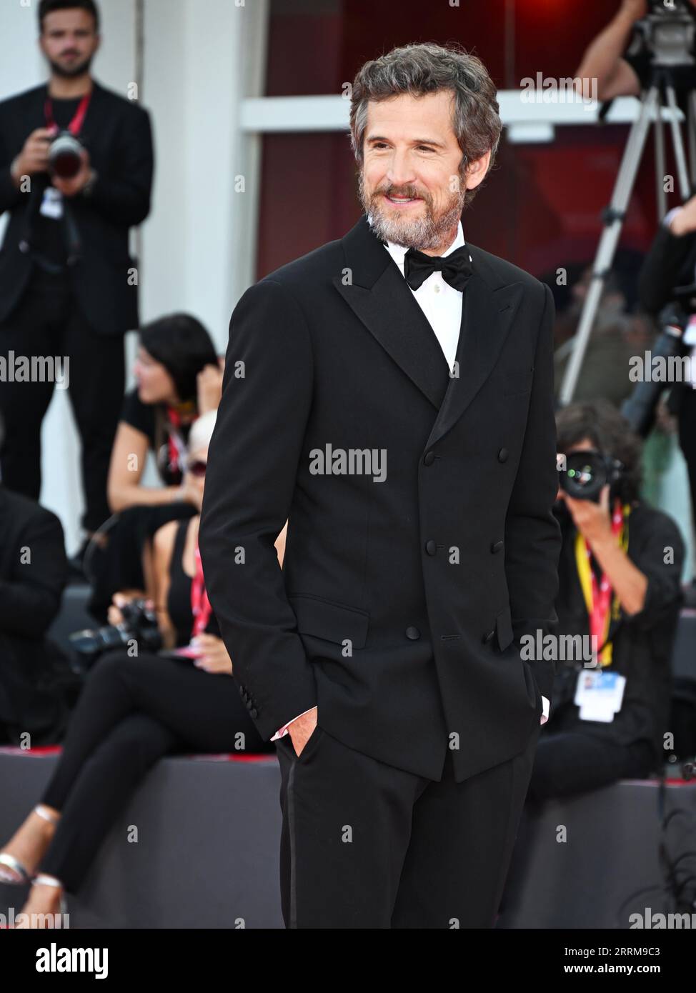 Venezia, . 8 settembre 2023. Sera 10 - Red Carpet Film Hors-Saison. Nella foto Guillaume Canet Credit: Independent Photo Agency/Alamy Live News Foto Stock