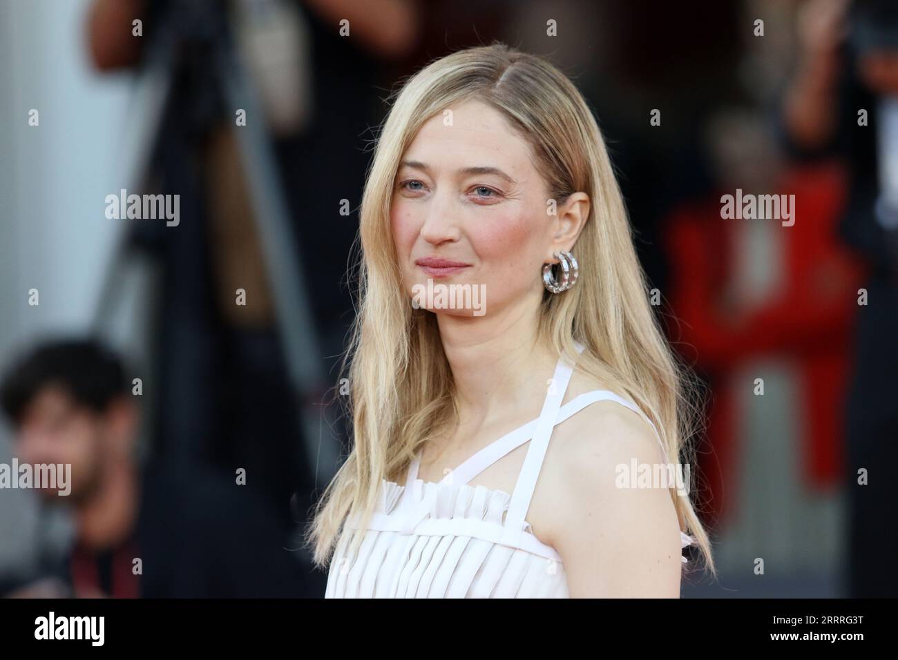 Italia, Lido di Venezia, 08 settembre 2023: Alba Rorhwacher partecipa ad un Red carpet per il film "Hors-Saison" ("fuori stagione") alla 80° Mostra Internazionale d'Arte cinematografica di Venezia l'8 settembre 2023 a Venezia. Foto © Ottavia da re/sintesi/Alamy Live News Foto Stock
