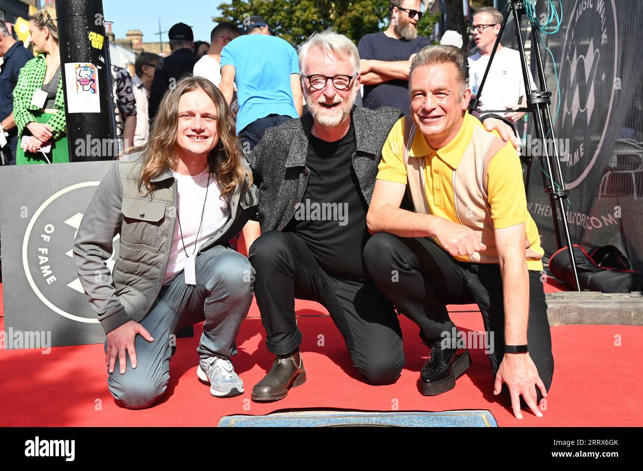 Electric Ballroom, Londra, Regno Unito. 9 settembre 2023. Jamie Webster, Billy Bragg e Chris Packham partecipano alla Music Walk of Fame/Camden Music Festival, Londra, Regno Unito credito: Vedere li/Picture Capital/Alamy Live News Foto Stock