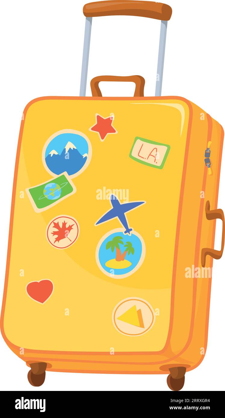 Cartoon luggage Immagini senza sfondo e Foto Stock ritagliate - Alamy