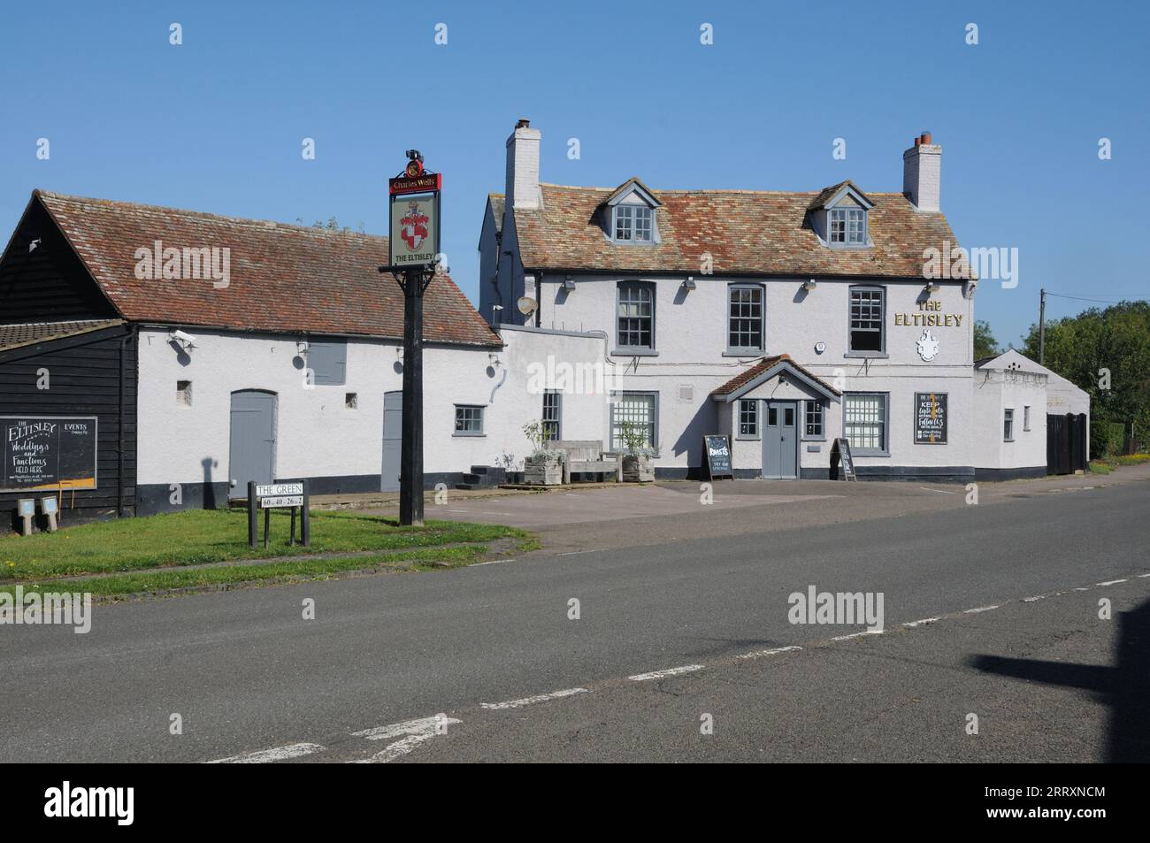 Eltisley inn, Eltisley, Cambridgeshire Foto Stock