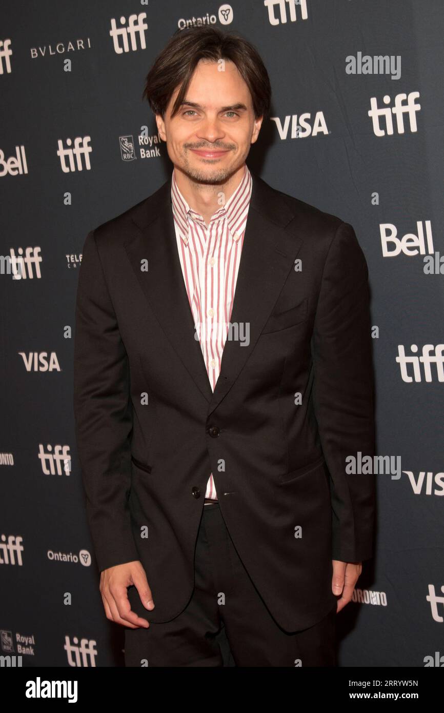 9 settembre 2023, Toronto, Ontario, Canada: Kristoffer Borgli partecipa alla premiere ''Dream scenario'' durante il Toronto International Film Festival 2023 al Royal Alexandra Theatre il 9 settembre 2023 a Toronto, Ontario, Canada. (Immagine di credito: © Angel Marchini/ZUMA Press Wire) SOLO USO EDITORIALE! Non per USO commerciale! Foto Stock