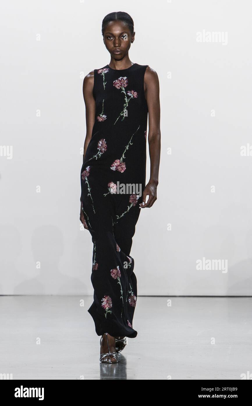 New York, USA. 8 settembre 2023 - New York, USA - sfilata Libertine Primavera Estate 2024 alla New York Fashion Week. Credito fotografico: Rudy K credito: rudy k/Alamy Live News Foto Stock