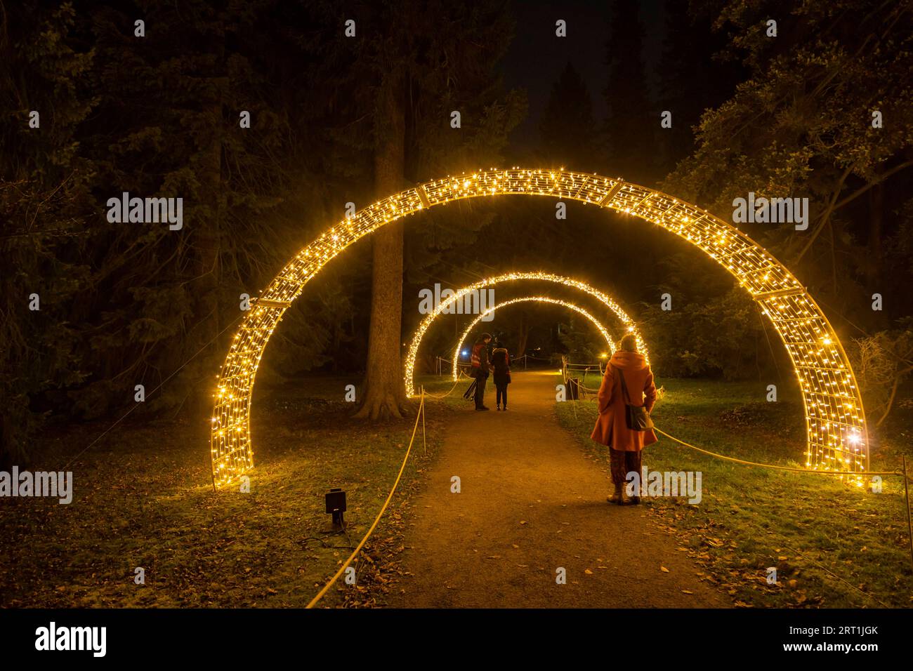 Pillnitz Palace Park Foto Stock