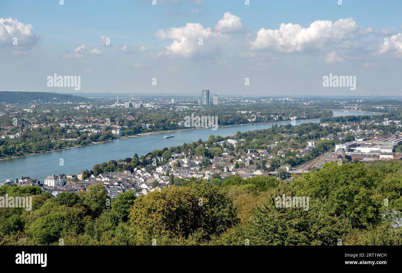 Bonn Rhine Plain Foto Stock