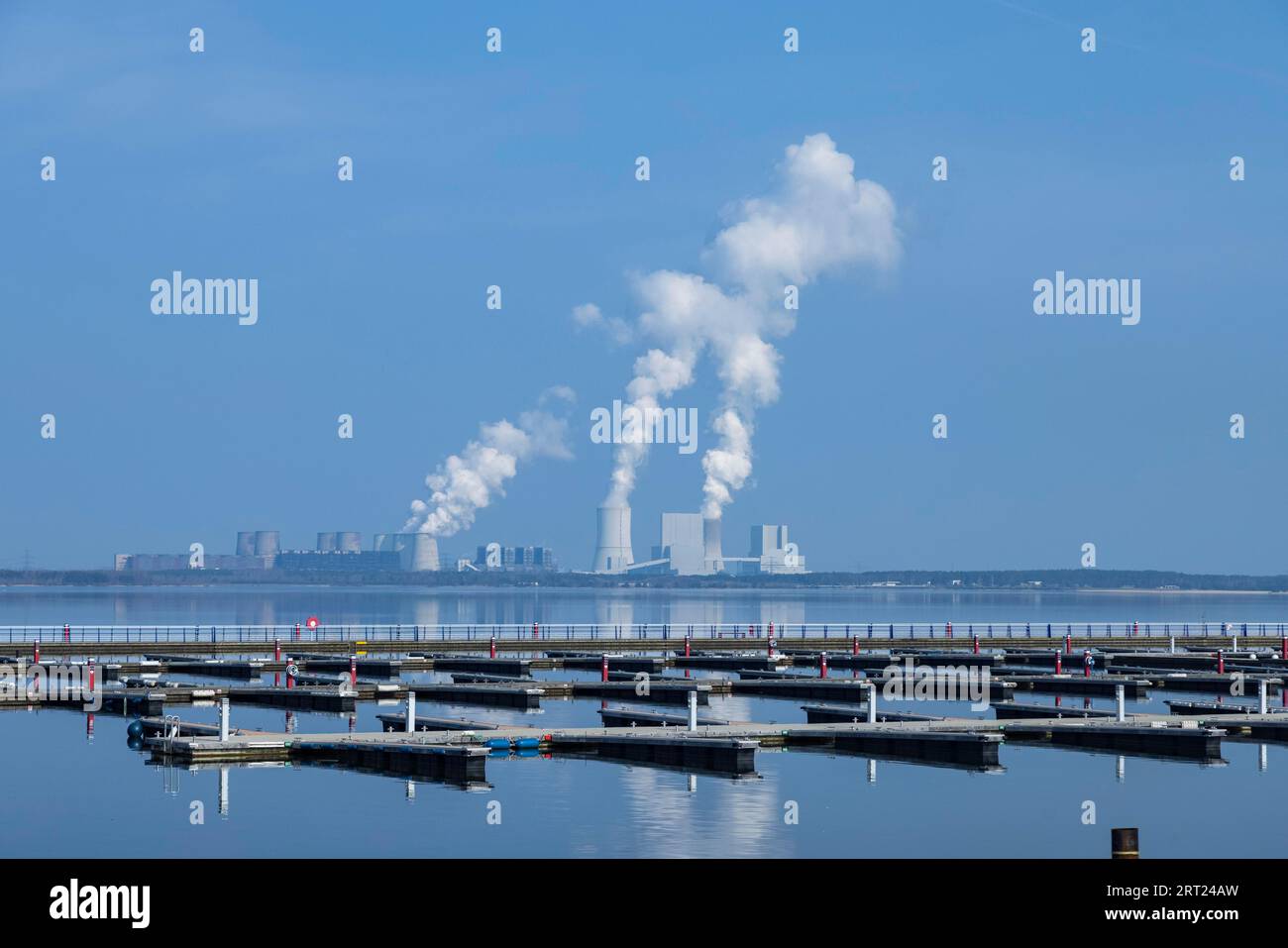 Lago Baerwald Foto Stock