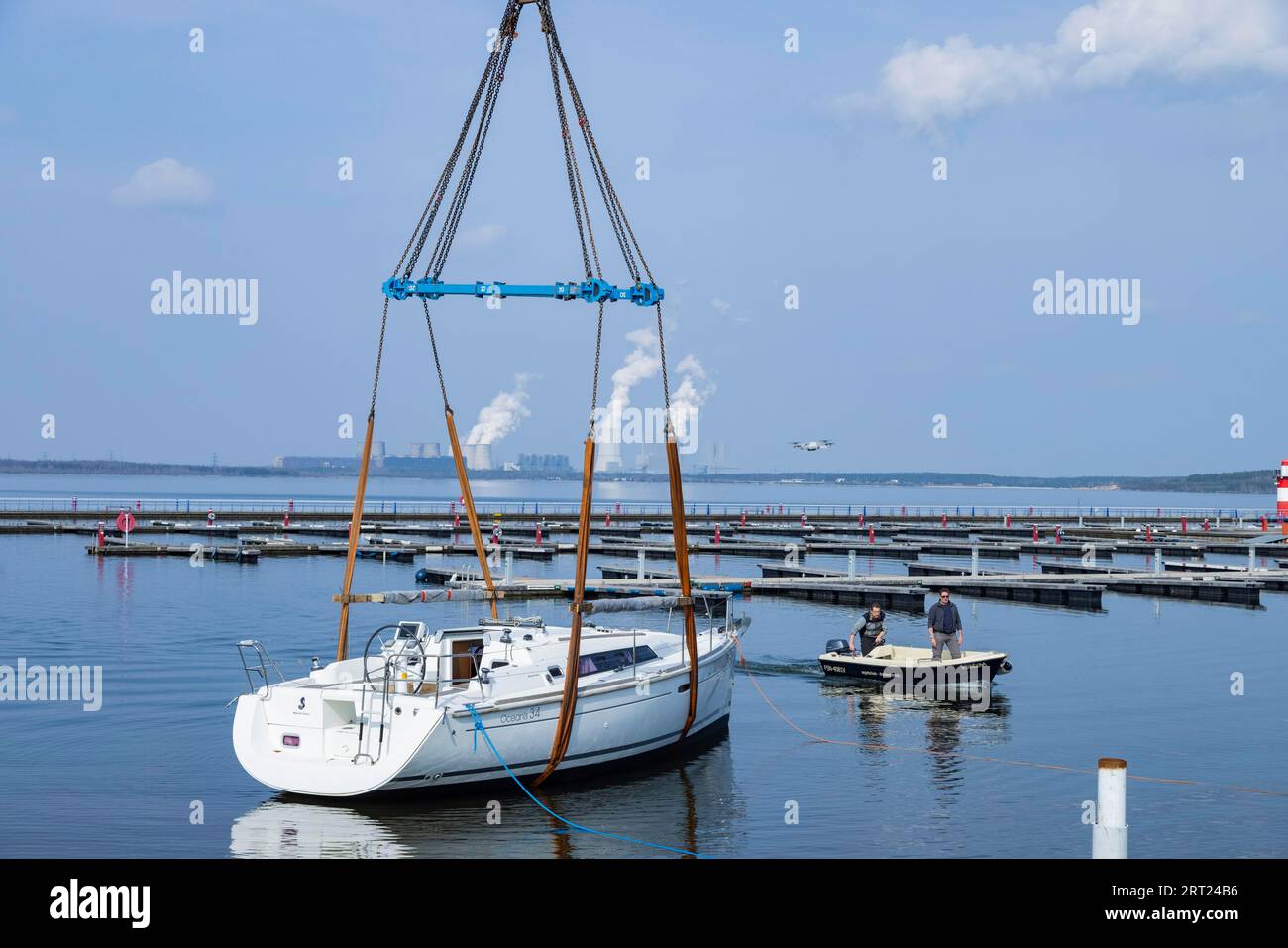 Lago Baerwald Foto Stock