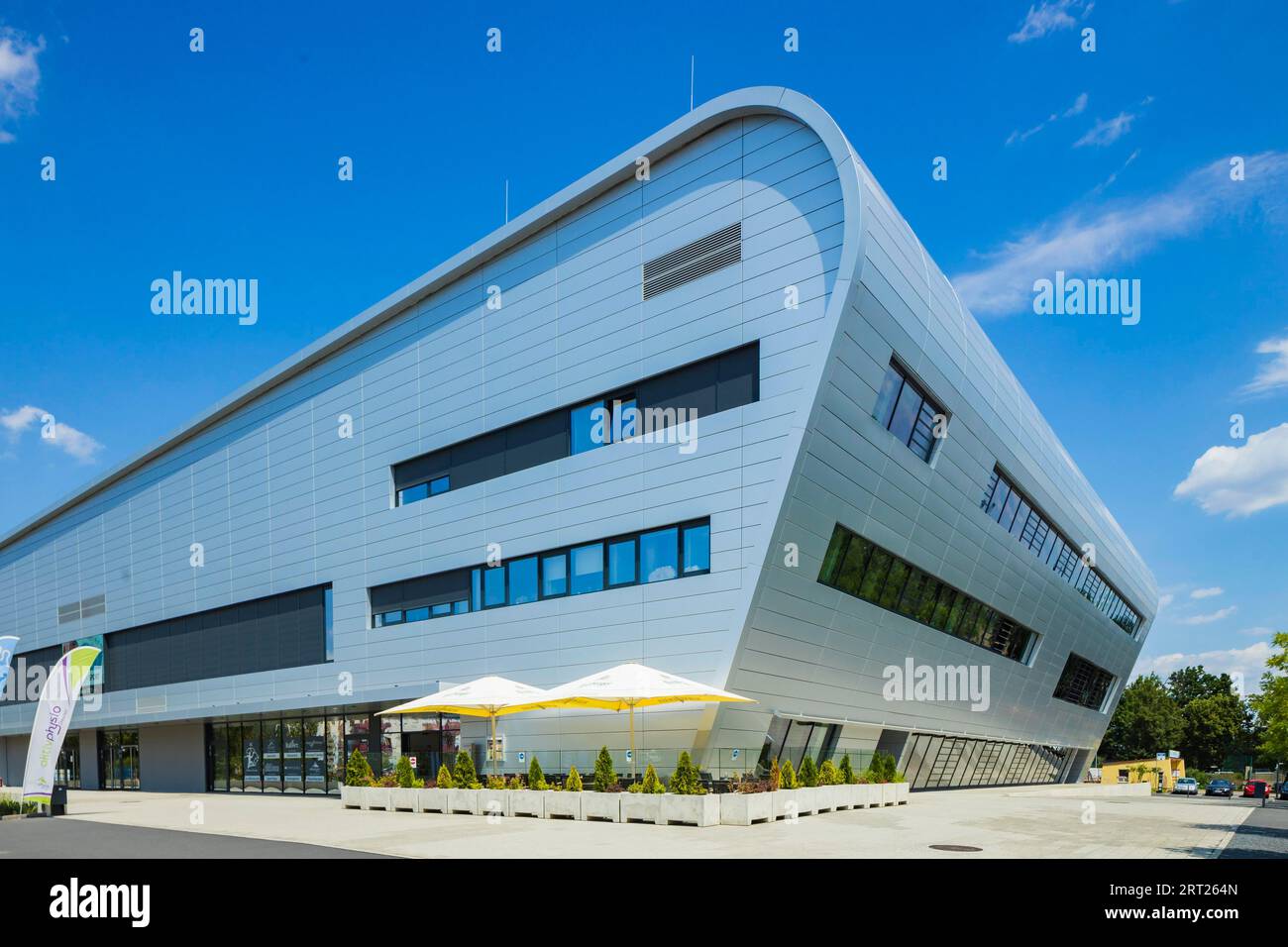 La BallsportArena Dresden è una sala polifunzionale di Dresda, la capitale della Sassonia Foto Stock