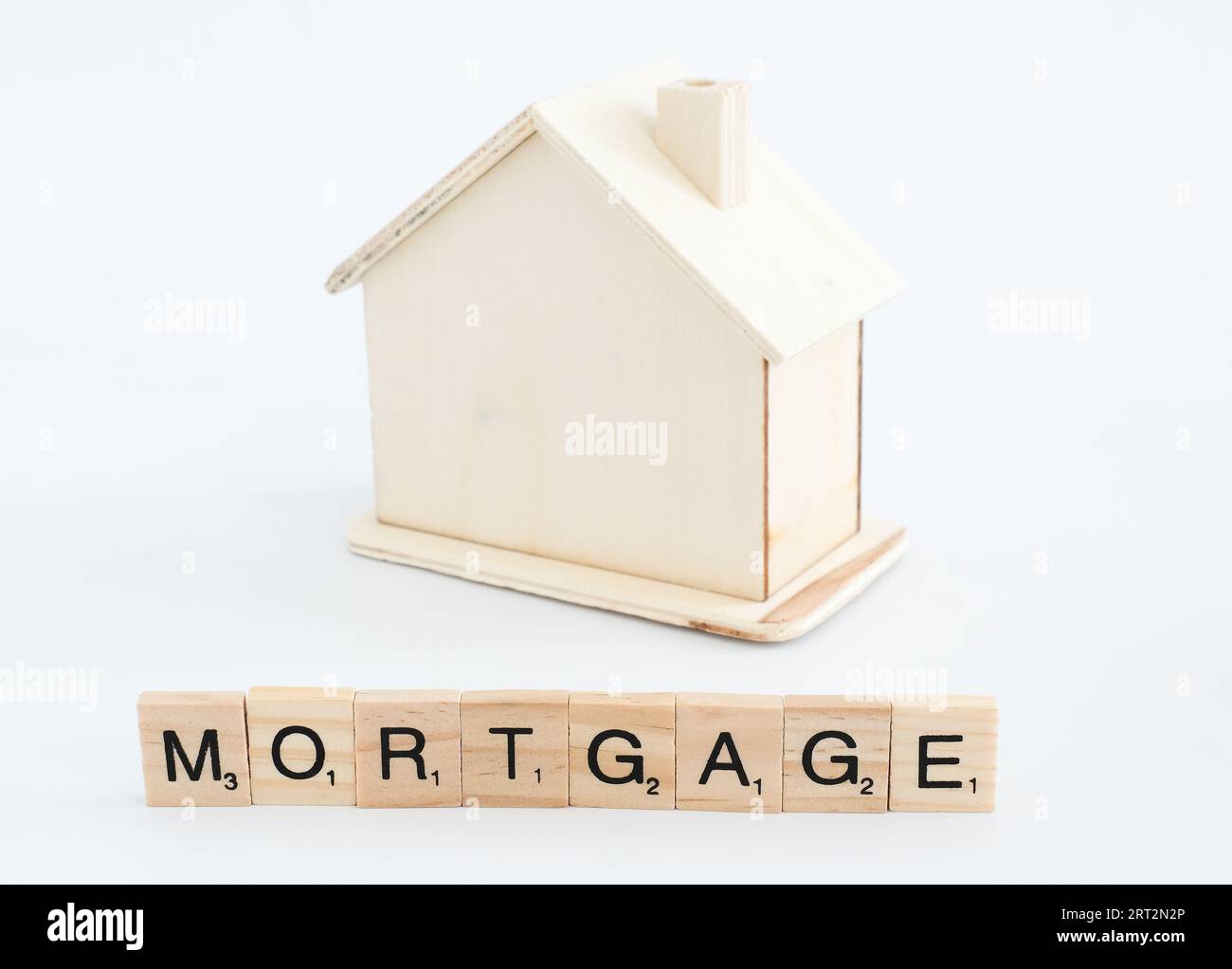 L'aumento dei costi dei mutui ha messo i proprietari di case in difficoltà finanziarie Foto Stock