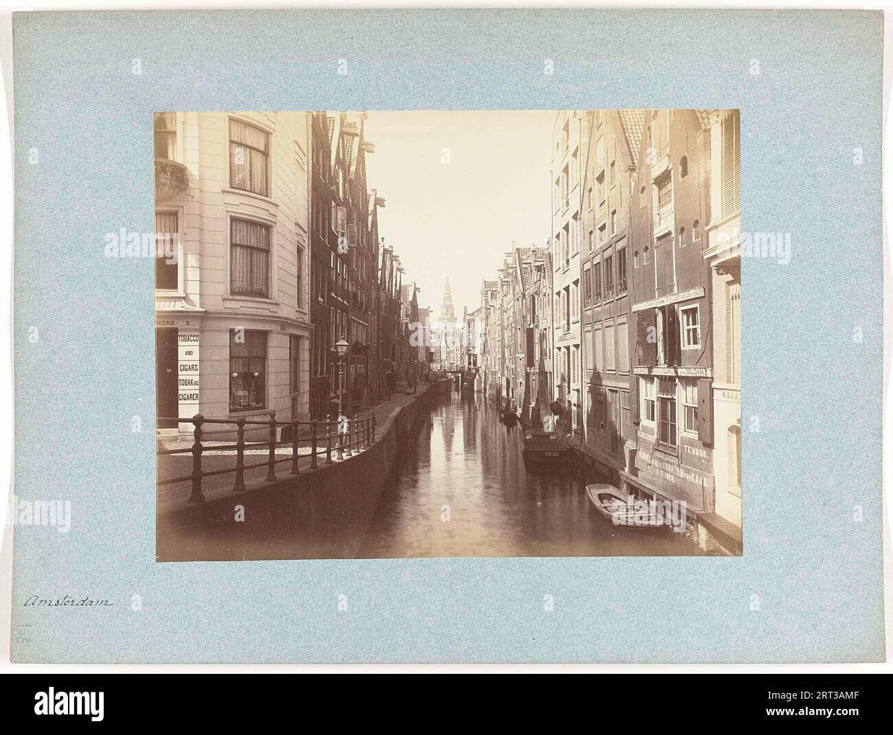 Amesterdam , 1860, Paesi Bassi, Archivio storico Fotografia monocromatica Foto Stock