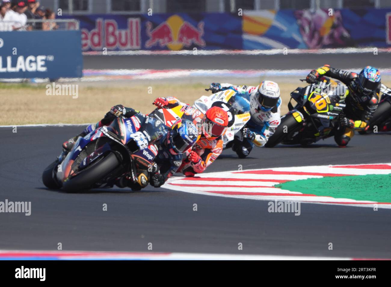 Misano Adriatico, Italia. 10 settembre 2023. 88 Miguel Oliveira CryptoDATA RNF MotoGP Team durante il MotoGP Red Bull Grand Prix di San Marino e la Rimini Riviera MotoGP Race domenica 8, 9, 10 settembre 2023, Misano World Circuit, Italia. (Foto di Fabio Averna/Sipa USA) credito: SIPA USA/Alamy Live News Foto Stock