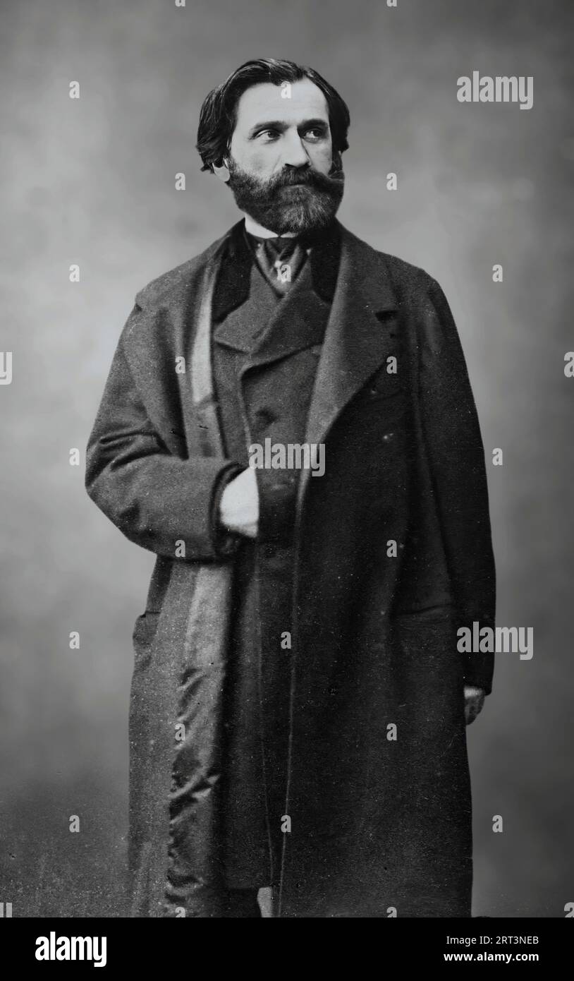 Giuseppe Verdi Foto Stock