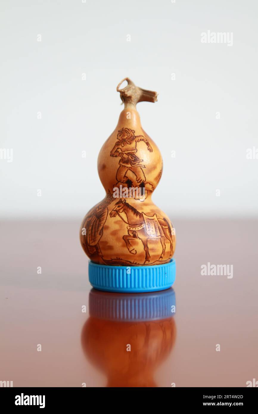 arte e artigianato dei fiori caldi di zucca Foto Stock