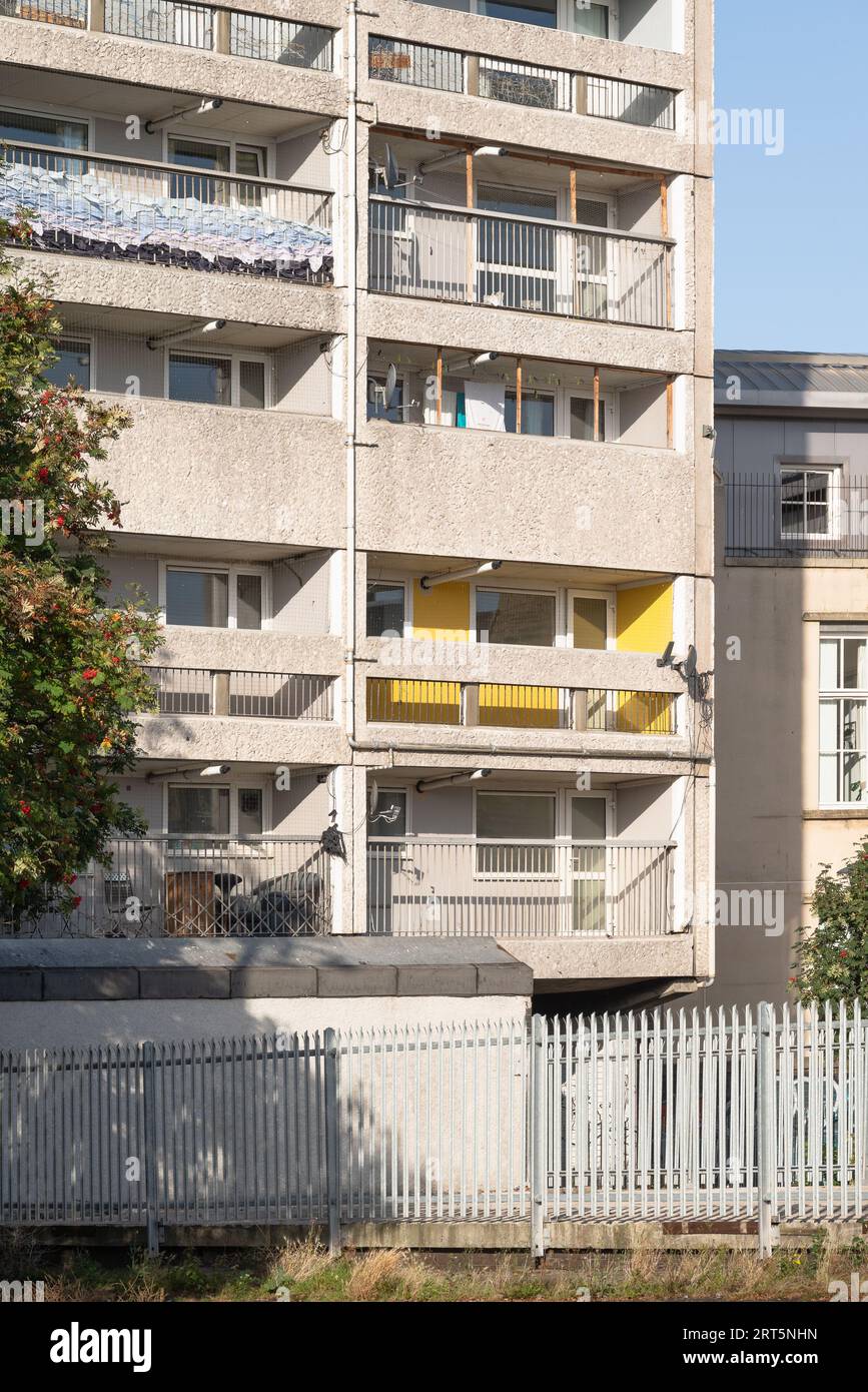 Edimburgo, Scozia, Regno Unito - Linksview House by Alison & Hutchison & Partners Foto Stock