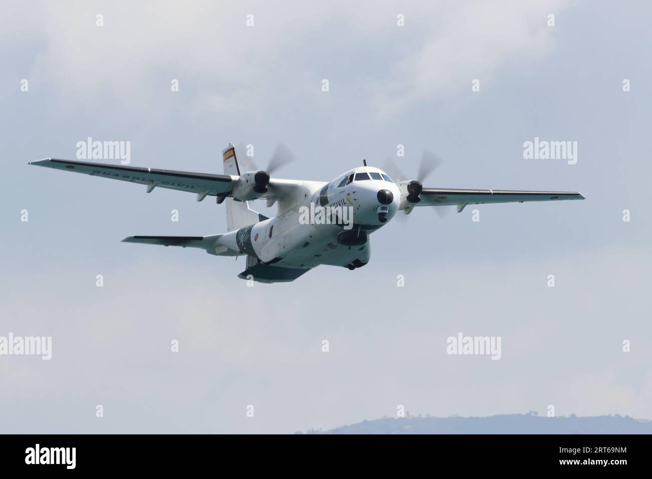 Torre del Mar International Air Show, Málaga, Spagna. 10 settembre 2023. CASA CN-235 della Guardia Civil. Foto Stock