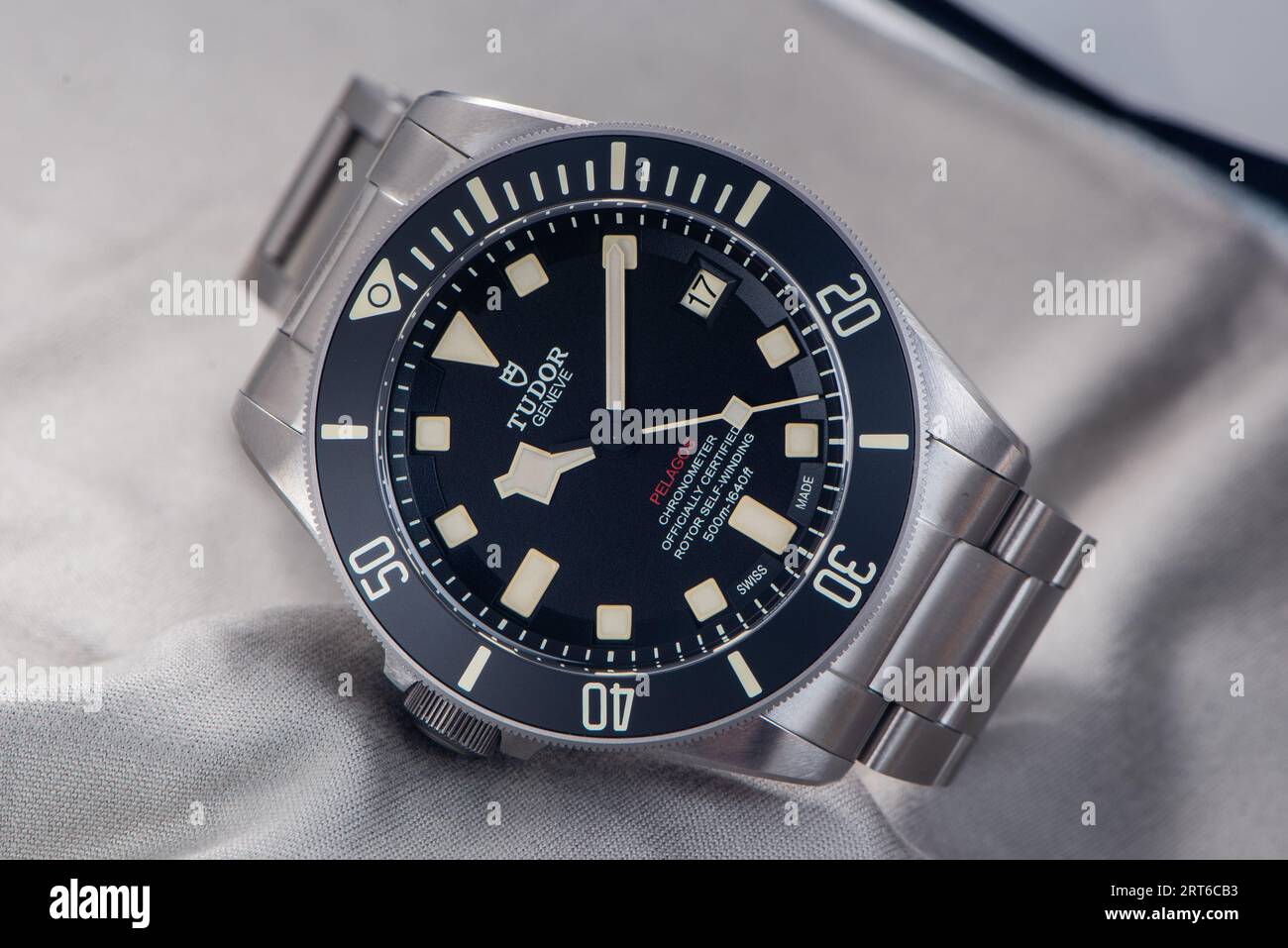 Tudor Pelagos LHD M25610TNL-0001 Foto Stock